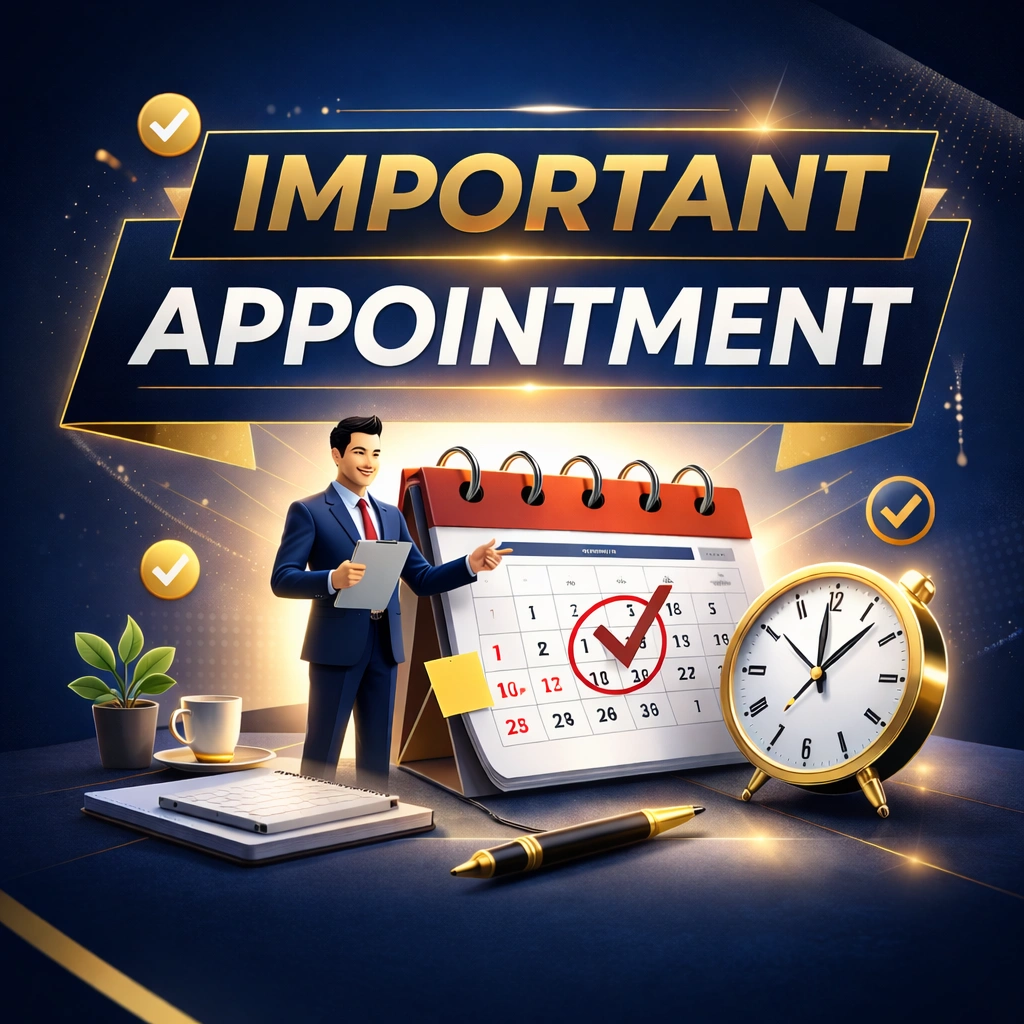 Important Appointments (March 2026)